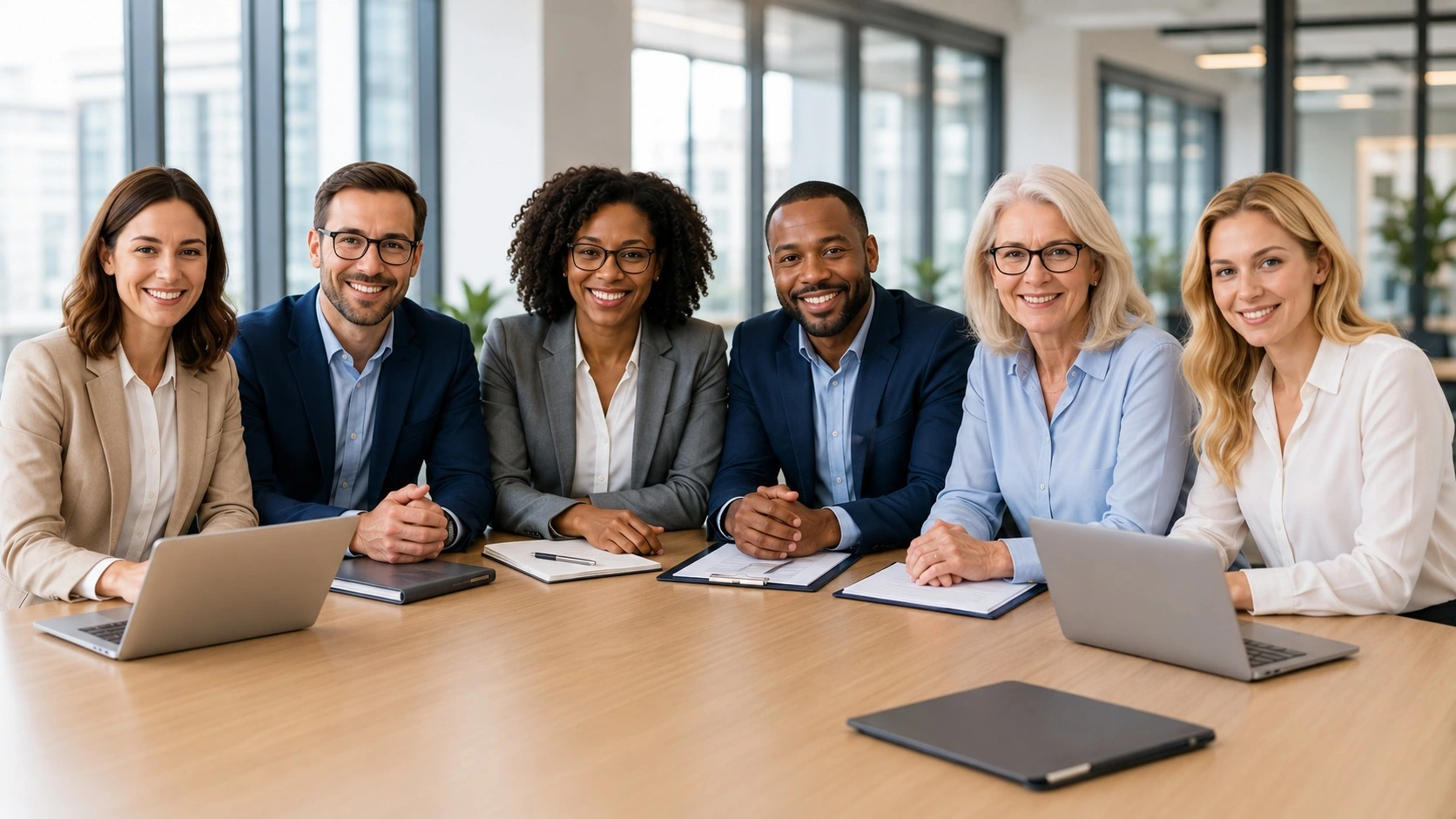 Better Benefits team in a conference room